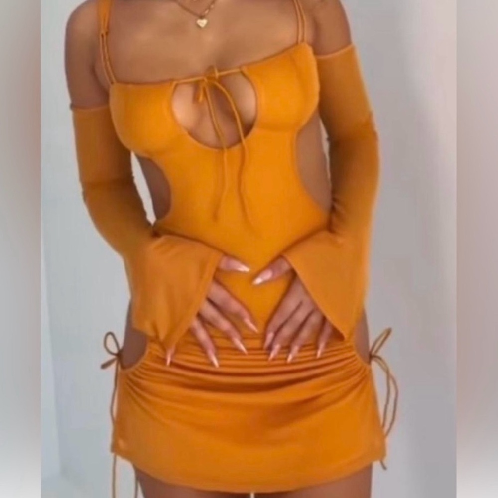 Outcast clothing mini cutout dress